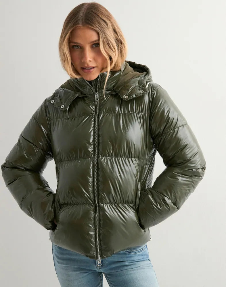 Shiny Puffer Jacket