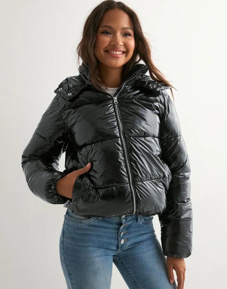 Shiny Puffer Jacket