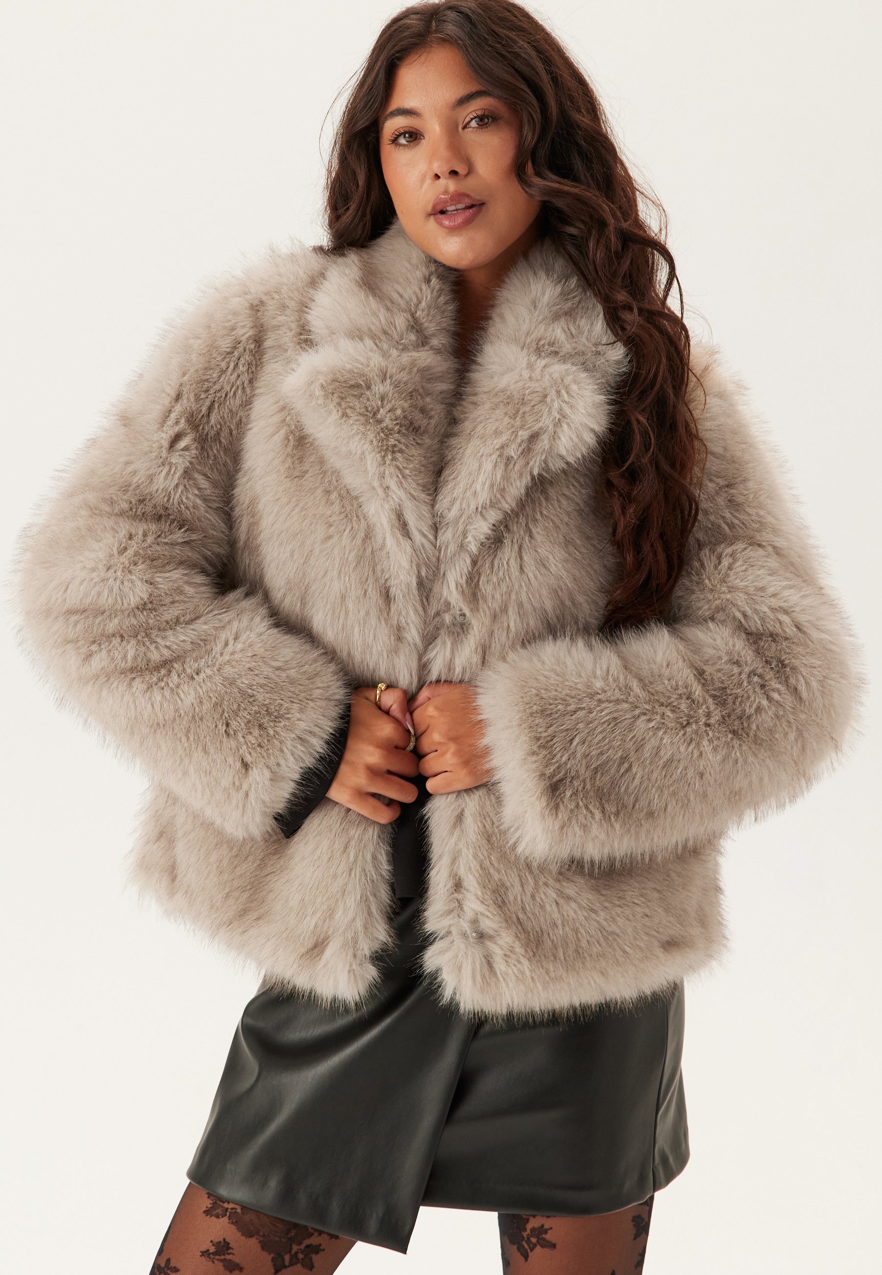 Faux Fur Jacket
