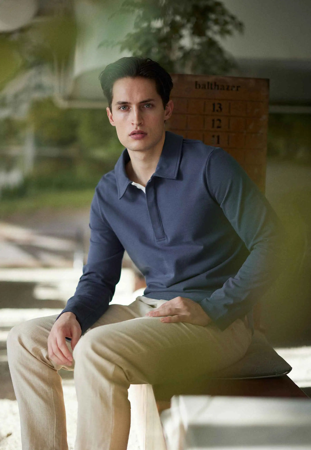 Wesley Rugger Sweater - Cosmos