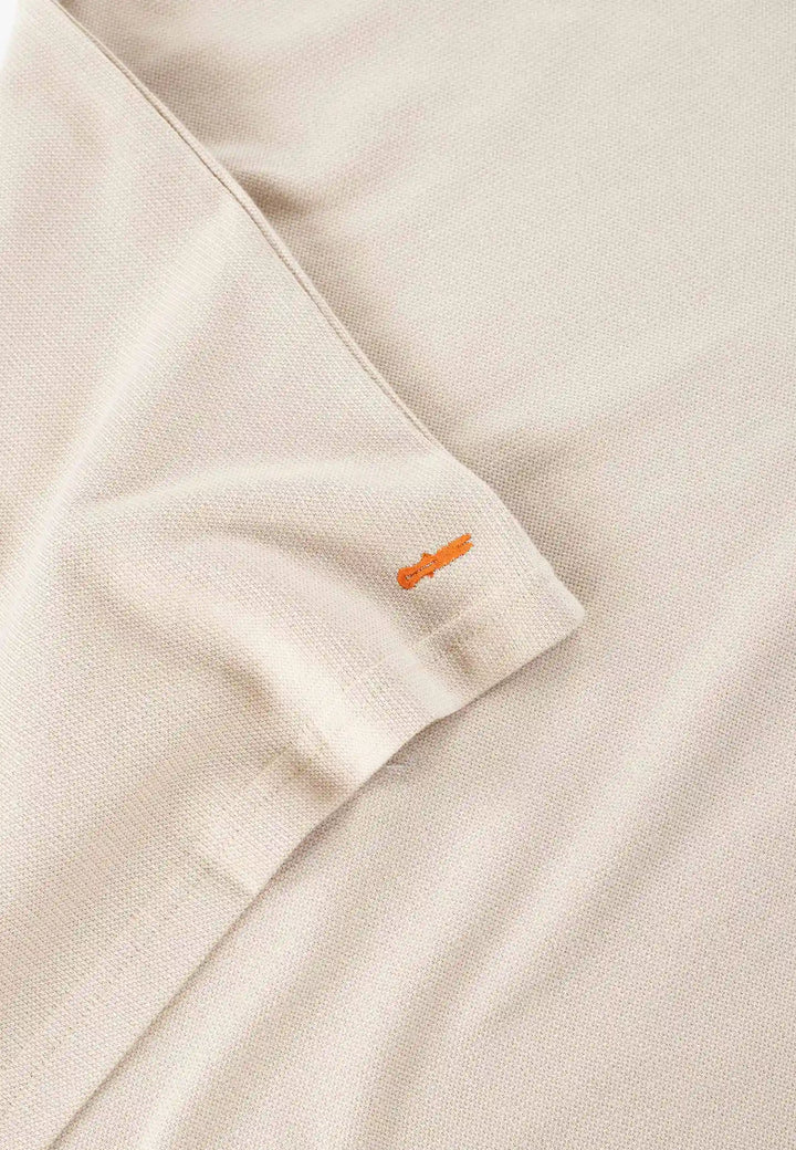 Nelson polo pique shirt - Mojave beige