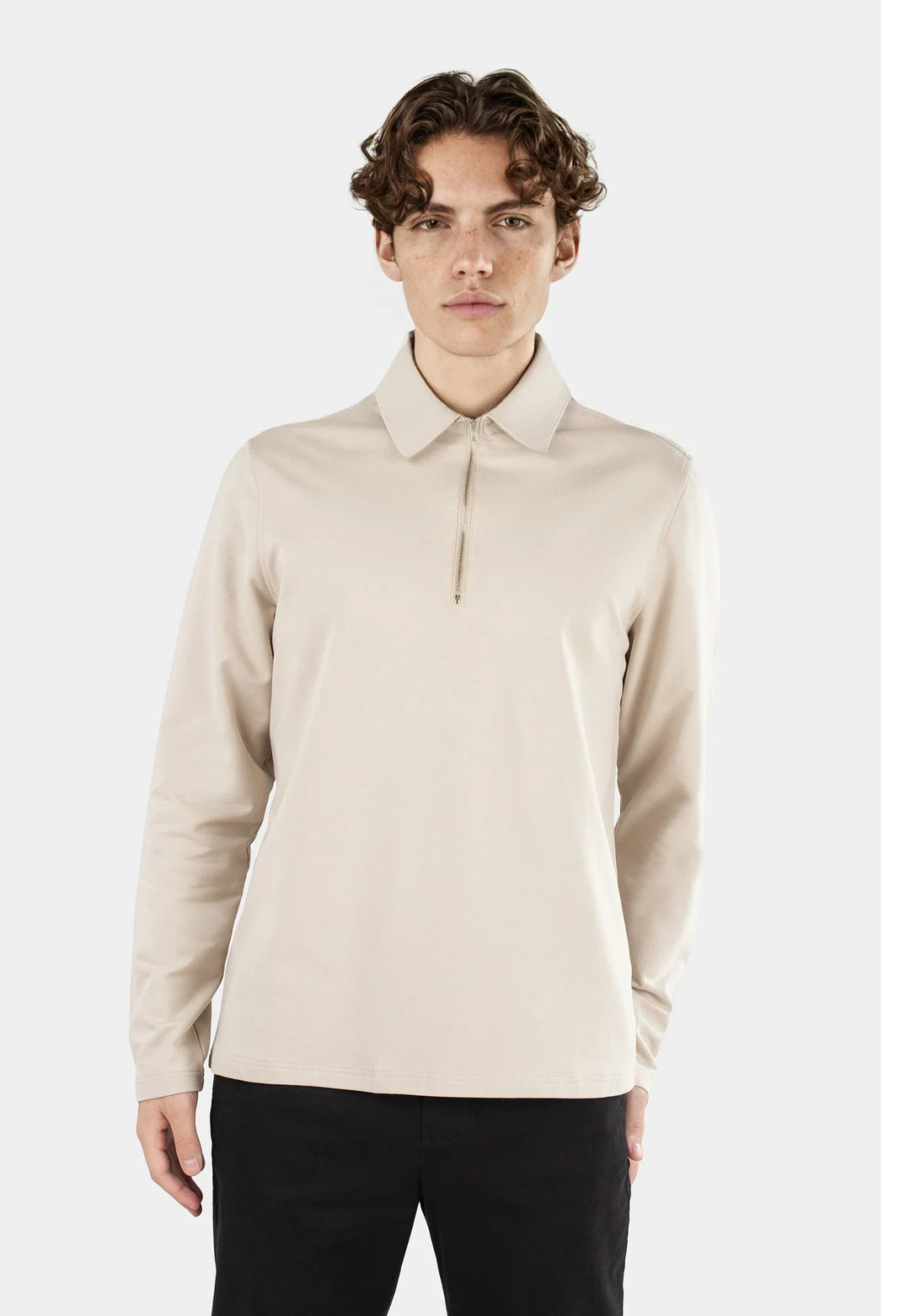 Dev 2.0 half zip shirt – Beige