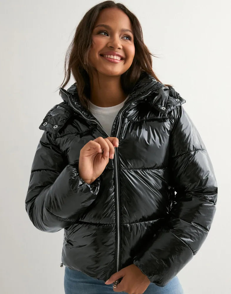 Shiny Puffer Jacket