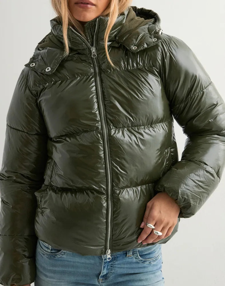 Shiny Puffer Jacket
