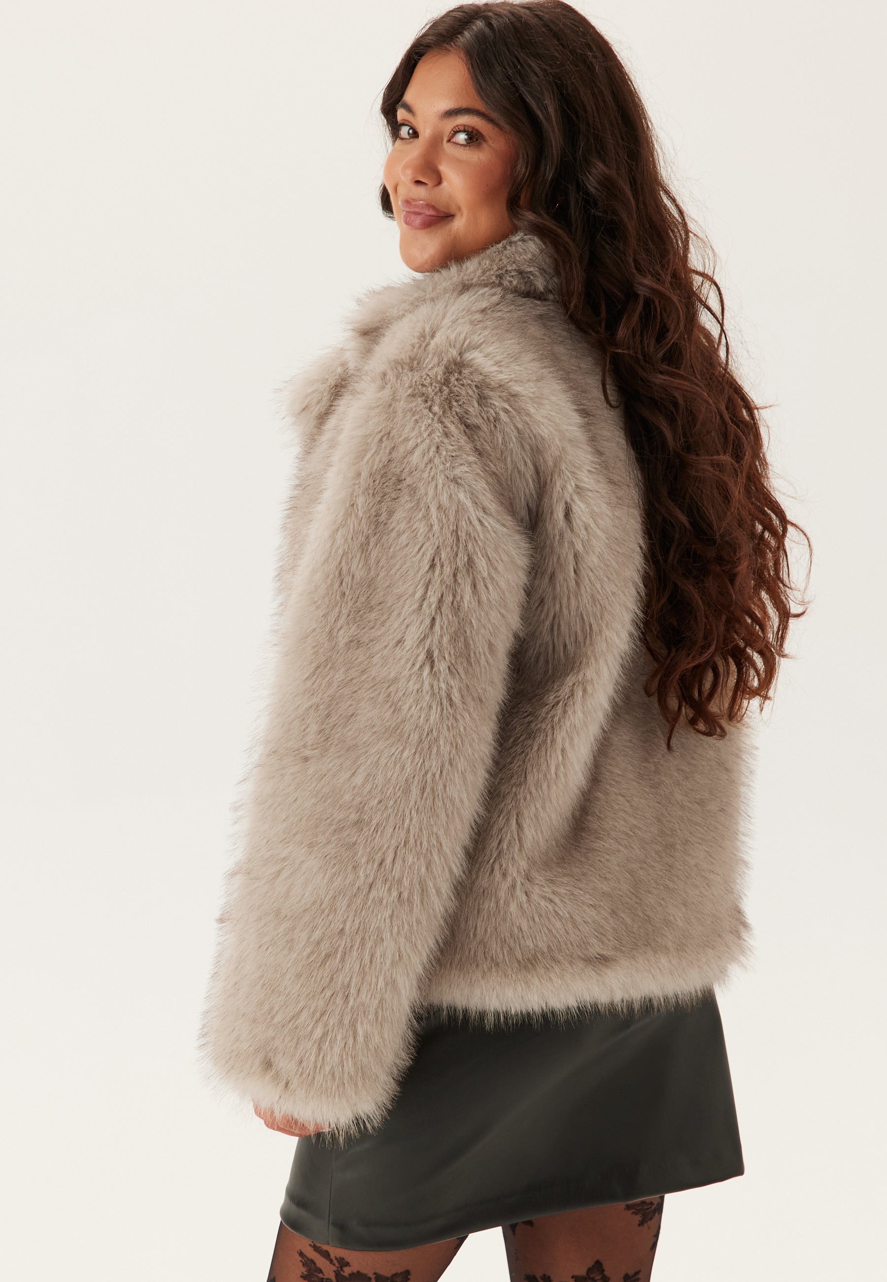Faux Fur Jacket