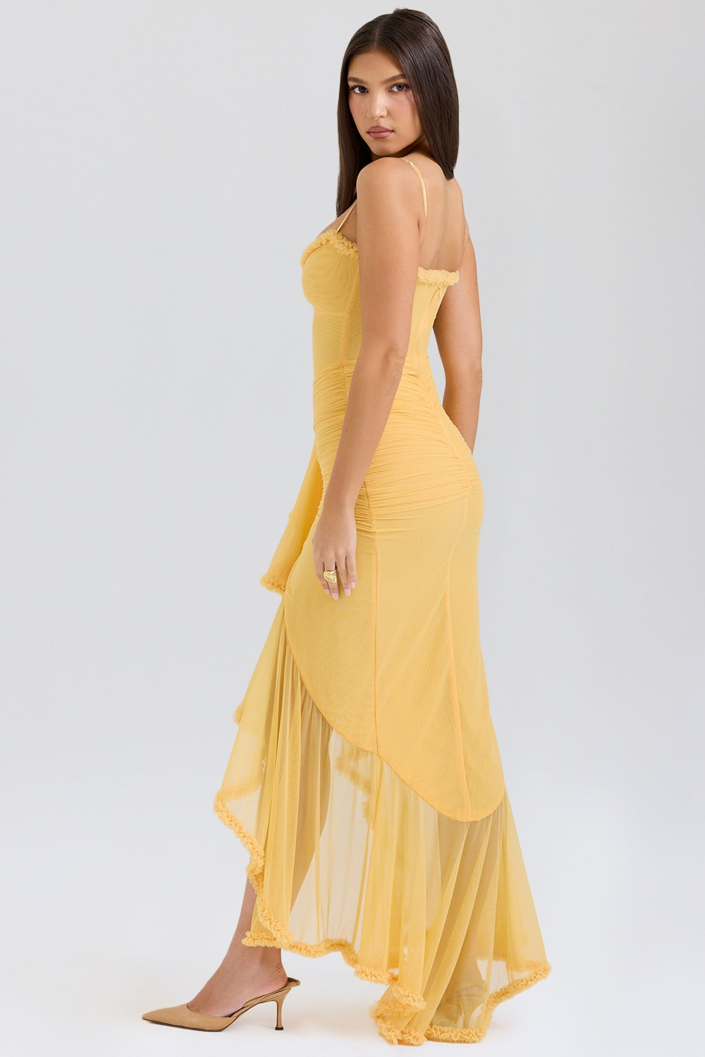 Gabbi Ruffled Maxi Dress