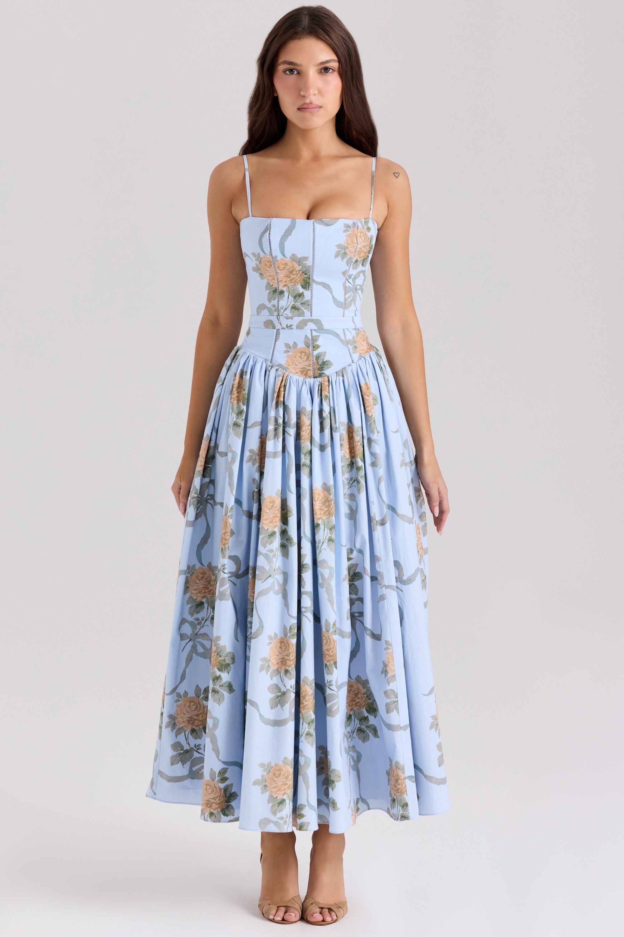 Ysabella Cotton Maxi Sundress