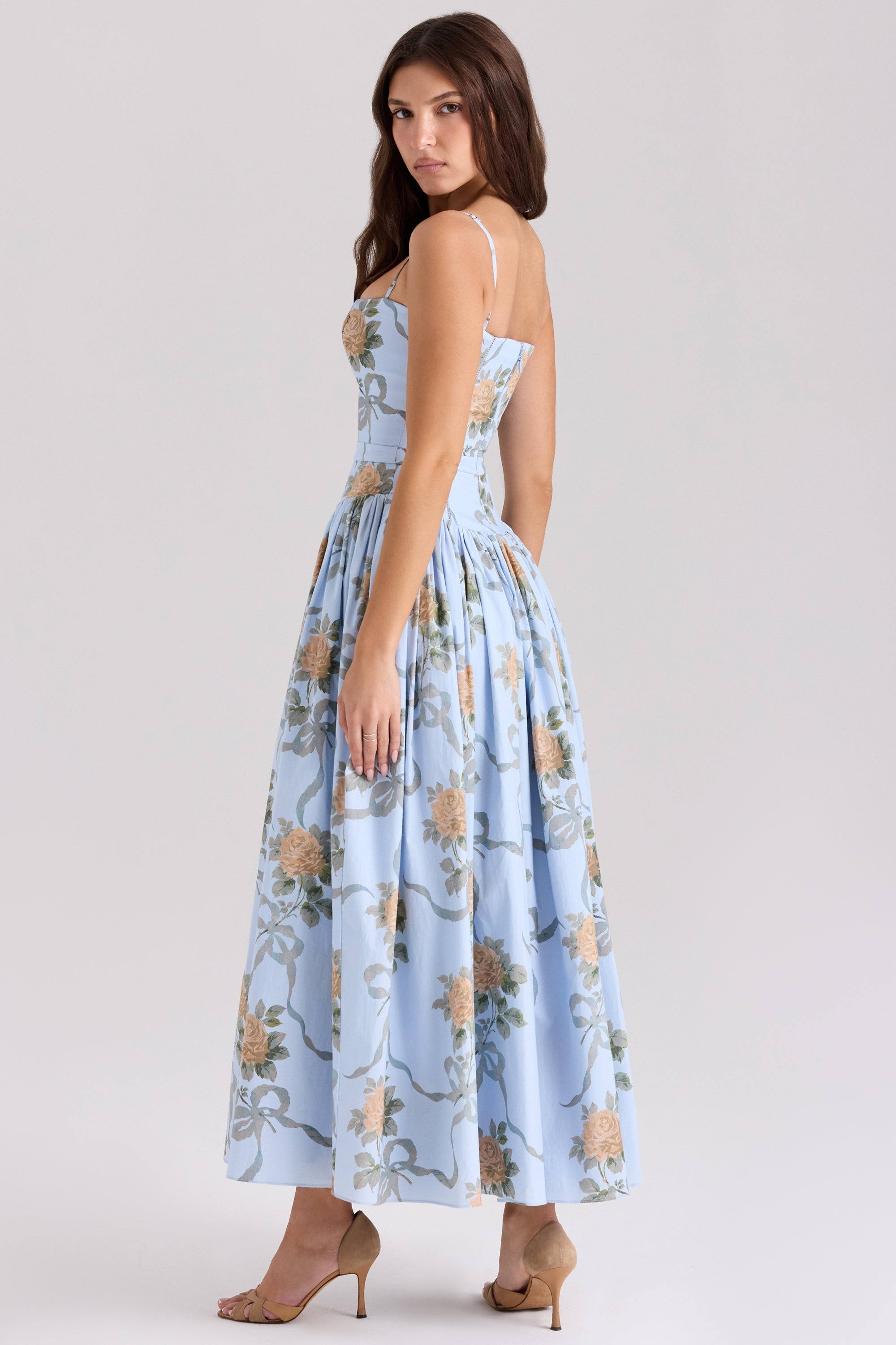 Ysabella Cotton Maxi Sundress