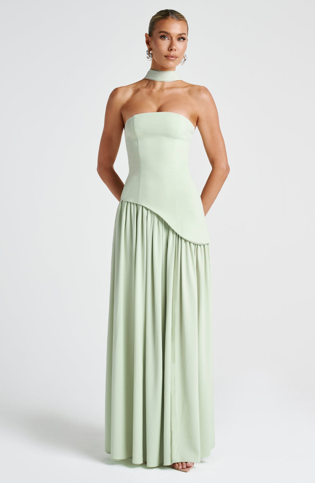 Maliyah Scarf Maxi Dress