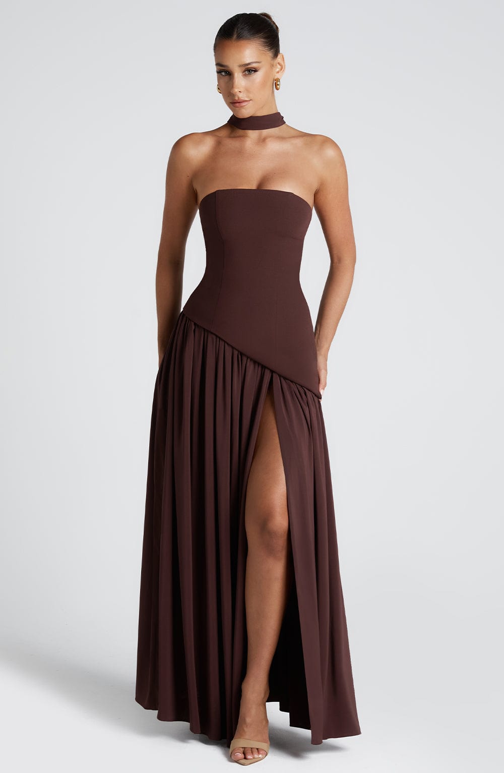 Maliyah Scarf Maxi Dress