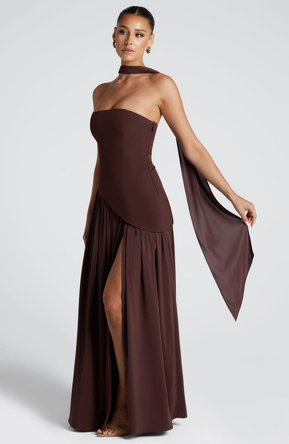 Maliyah Scarf Maxi Dress
